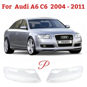 Mika Headlamp Audi A6 C6 2004 2005 2006 2007 2008 2009 2010 2011 Kaca Lampu Depan