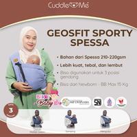 Gambar Cuddle Me Geosfit Sporty Gendongan Samping Bayi M-Shape 3 Posisi - Varian B dari Berry Baby Kota Bandung 3 Tokopedia