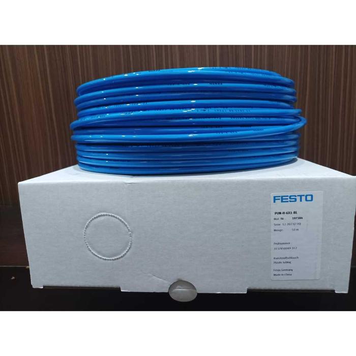 Gambar Selang PU FESTO 6mm Biru PUN-H (Roll) 197384 dari INVALTECH Kota Administrasi Jakarta Barat Tokopedia