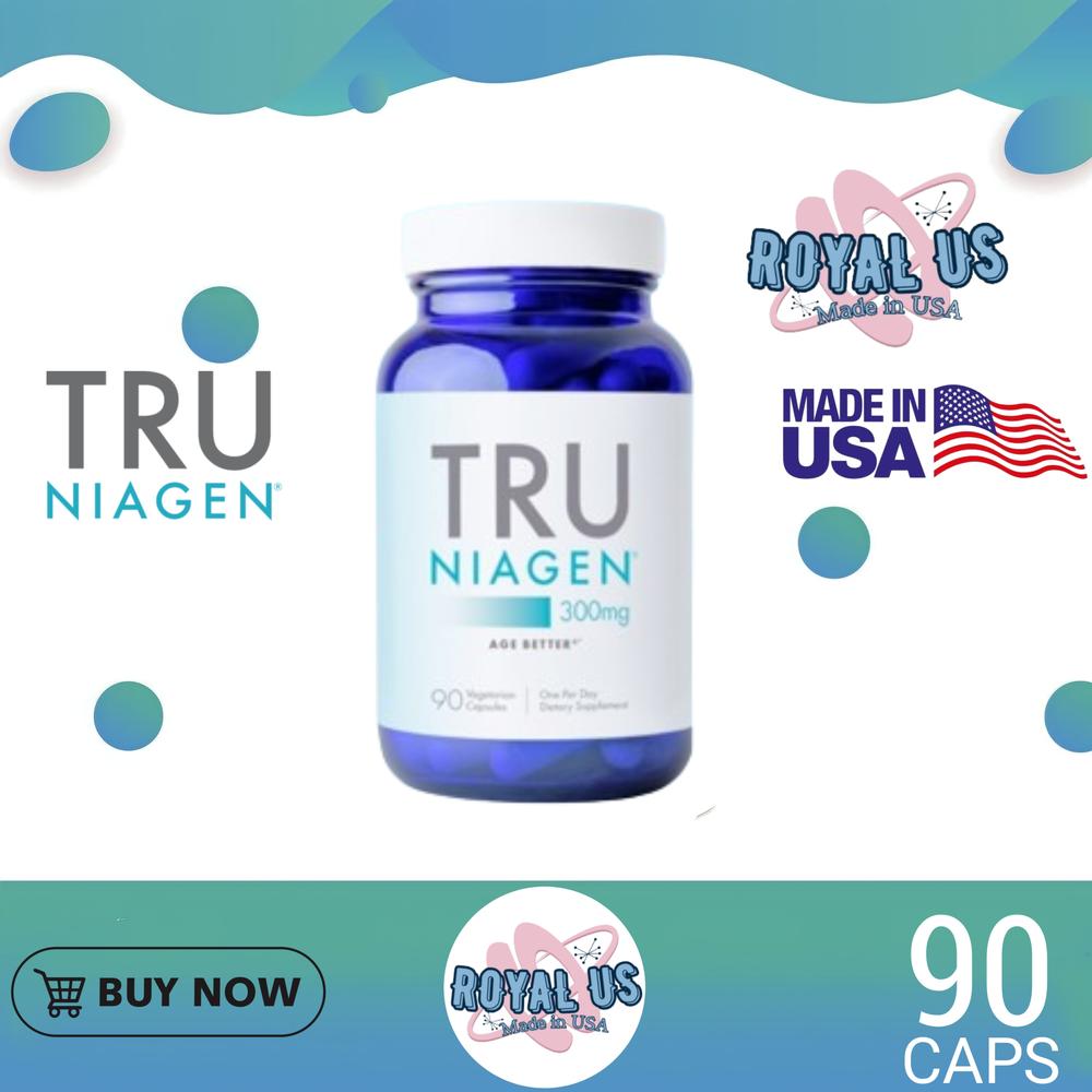 TRU NIAGEN 300mg Age Better NAD Cell Repair Nicotinamide Riboside 90 Caps