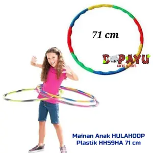 Mainan Anak HULAHOOP Plastik HHS9HA Olahraga Anak Hulahup Jumbo dan Tebal