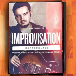 Buku Tablature Gitar - Martin Miller - Improvisation Masterclass Book 1 - Mp3