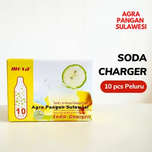 SODA CHARGER Mosa CO2 Soda Maker Peluru Soda Minuman Pembuat Air Soda