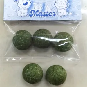 Cat Nip Kiss Ball Penghilang Stress Mainan Kucing Bola Daun Catnip imp size 3.3 cm Isi 3 Pcs