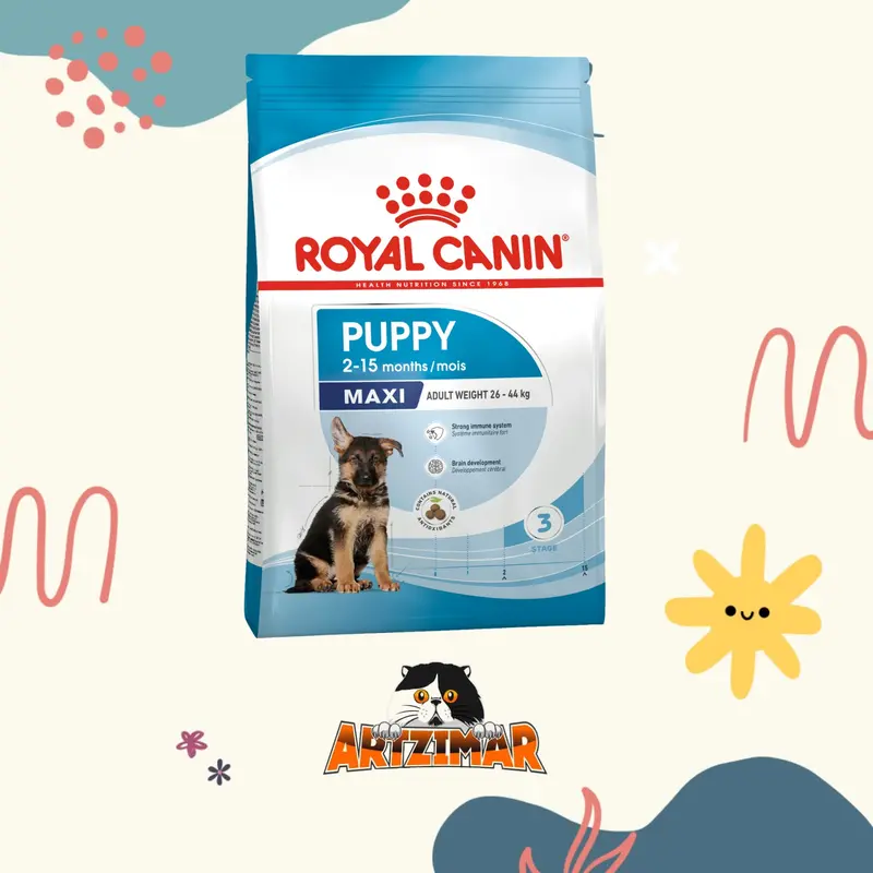 royal canin dog maxi puppy 4kg 0