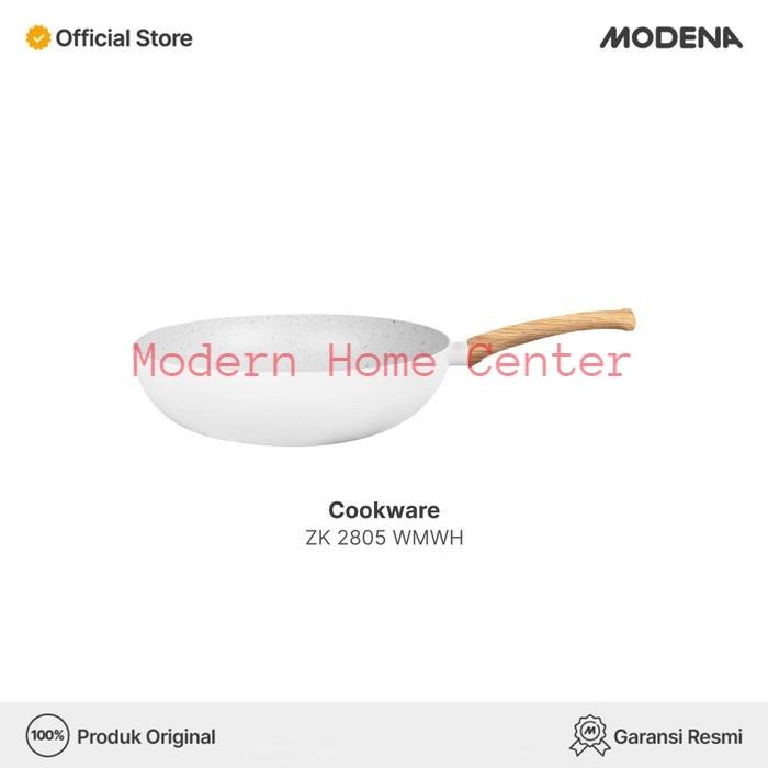 Gambar Modena Wok Pan / Wajan ZK 2805 WMWH dari Modern Home Center Kab. Tangerang Tokopedia