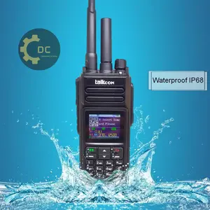 New HT PoC talkcom TC-988 Plus Hybrid Radio PoC + Analog Frequensi VHF/UHF/3 Band