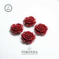 Gambar Torenda Payet Mawar Bunga Jewelry Rose Acrilyc Small Merah (col.48) - Bunga/ PCS - 6mm dari Torenda Kota Administrasi Jakarta Pusat 3 Tokopedia