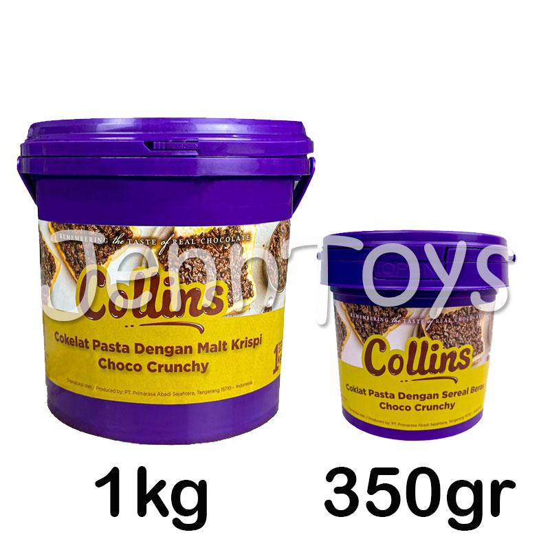 JennToys -  Coklat viral  - selai coklat - coklat pasta dengan sereal beras - collins crunchy