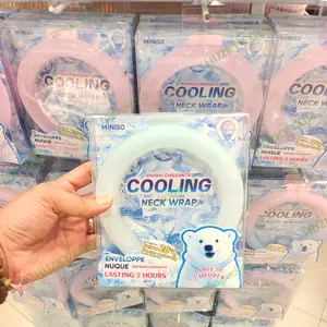MINISO Neck Wrap Fast Cooling Series Pendingin Leher Purple Blue Pink
