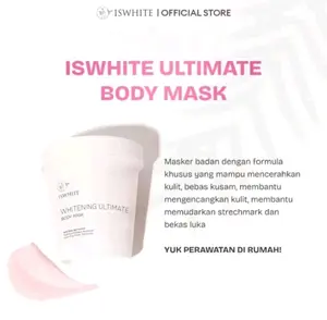 ISWHITE Whitening Ultimate Body Mask 70gr & 200gr