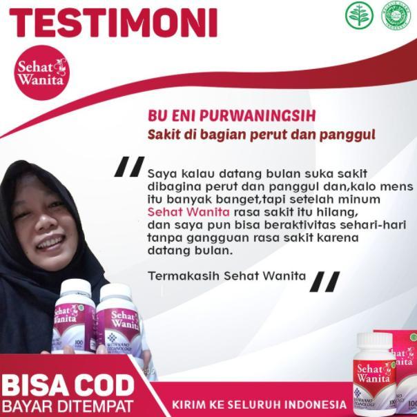 Sat Wanita Original Terbukti Khasiatnyaobat Keputan, Kista, Miom, Promil, Pendarn Haid Terus Menerus Dll Allshop - 50 KAPSUL