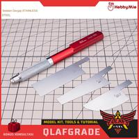 Gambar Pen HANDLE HOLDER Hobby Mio multifungsi cutter scriber scapper saw gergaji mini varian - Handle HMK-08 dari Wahkhilaf Kota Surabaya 5 Tokopedia