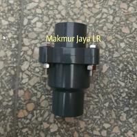 Gambar Spring Check Valve 1" 1 inch PVC KDJ Tusen Klep Tosen Checkvalve 1 dem dari MAKMUR JAYA LR Kota Surabaya 3 Tokopedia