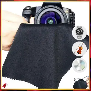 Lap Microfiber Kain Pembersih Kacamata HP Kamera Laptop