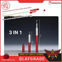 Gambar Pen HANDLE HOLDER Hobby Mio multifungsi cutter scriber scapper saw gergaji mini varian - Handle HMK-08 dari Wahkhilaf Kota Surabaya 3 Tokopedia