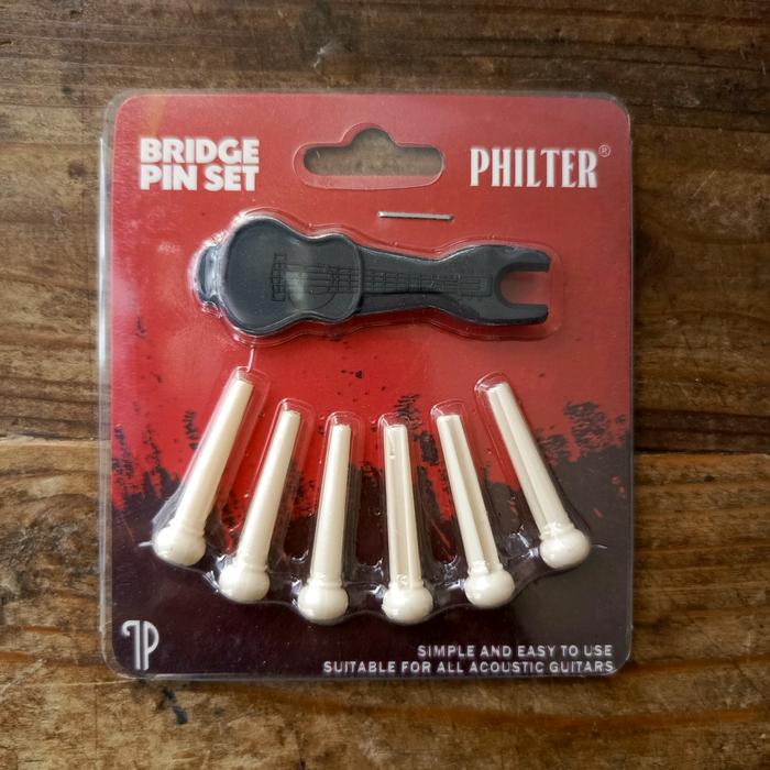 Gambar Pin Gitar Acoustic Philter 1 Set Original - Putih dari debalisale Kota Denpasar 5 Tokopedia
