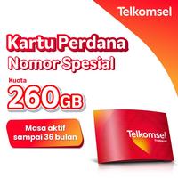 Gambar Nomor Spesial Kartu Perdana Internet Telkomsel Super SERU No Cantik kuota 260GB 1th - 081266906222 dari Uniq Computer Kota Administrasi Jakarta Barat 1 Tokopedia