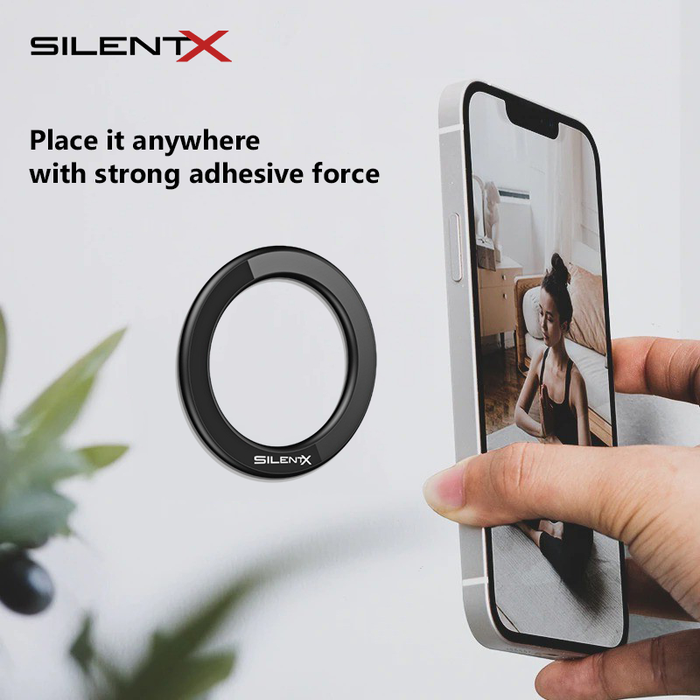 Gambar SILENTX WALL MOUNT STICKER MAGNETIC PHONE HOLDER HP IPHONE MAGSAFE dari KoboiTech Kota Administrasi Jakarta Utara Tokopedia