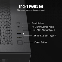 Gambar CORSAIR 3500X BLACK MID TOWER PC CASE CASING GAMING CHASSIS dari SOS SPORT ONLINE SHOP Kota Administrasi Jakarta Pusat 4 Tokopedia