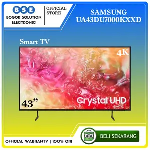 Smart TV Samsung 43 Inch 4K UHD UA43DU7000KXXD Samsung LED TV 43DU7000 [RESMI]