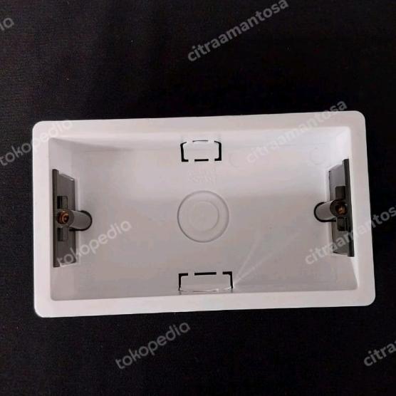 BOSS Inbow BT157G Twin Gang Flush Mounting Plastic Box (Dry Wall ...