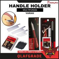 Gambar Pen HANDLE HOLDER Hobby Mio multifungsi cutter scriber scapper saw gergaji mini varian - Handle HMK-08 dari Wahkhilaf Kota Surabaya 1 Tokopedia