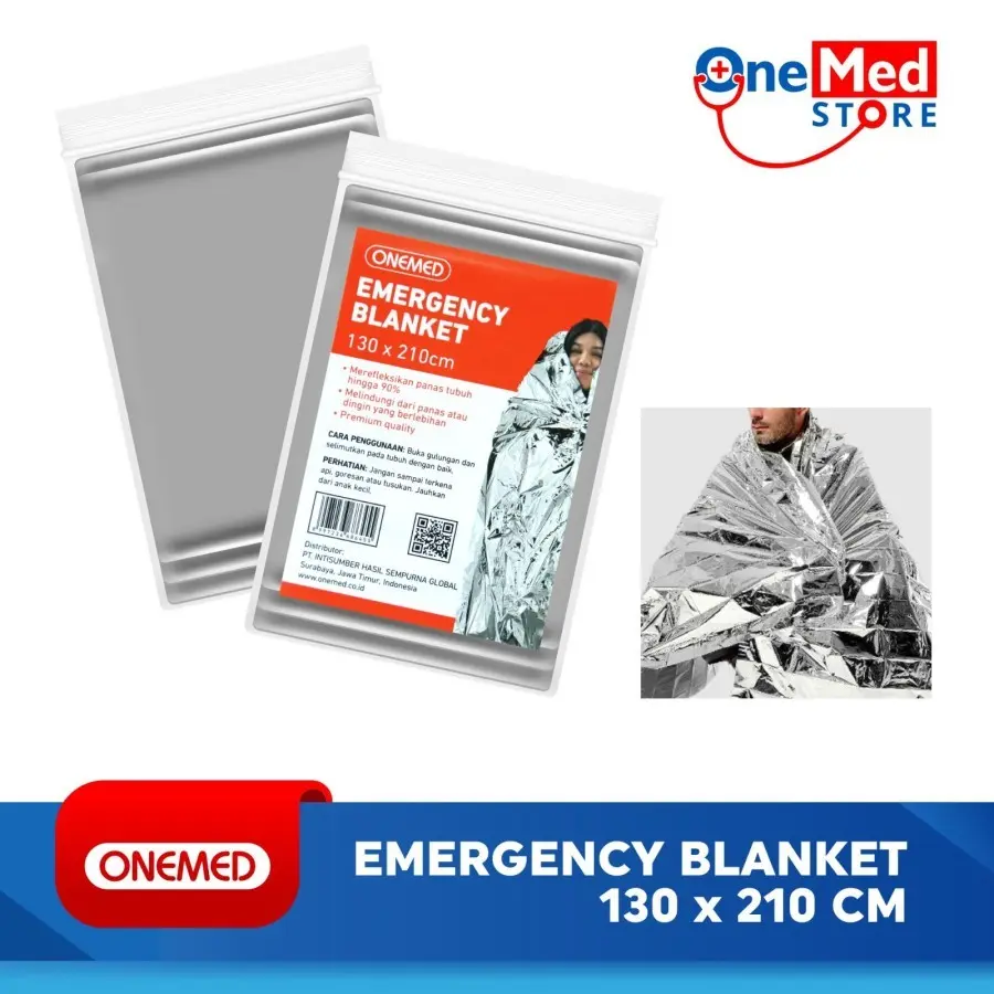 Emergency Blanket Selimut Darurat Onemed Emergency Thermal Insulation Blanket