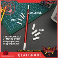 Gambar Pembersih Panel Line Metal Set 3 mm 5 mm Eraser PU TIP penghapus panel line clean sponge swab pembersih panel line wipe - Refill 3mm dari Wahkhilaf Kota Surabaya 2 Tokopedia