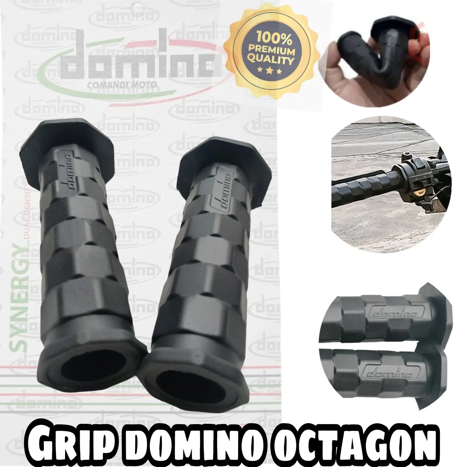 handgrip md focus octagon full karet premium empuk obral murah Outdoor