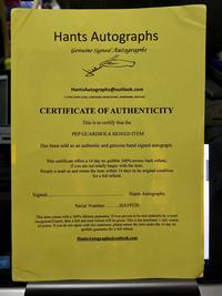 Gambar Foto Bertanda Tangan Pep Guardiola PEP001 Dengan Sertifikat Original Signed Photo dari CNC phoneshop Kota Administrasi Jakarta Pusat 4 Tokopedia