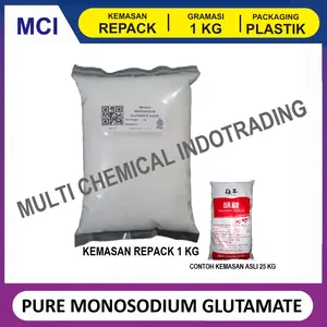 PURE MONOSODIUM GLUTAMATE / MSG / PECIN / MICIN / VETSIN MURNI || 1kg
