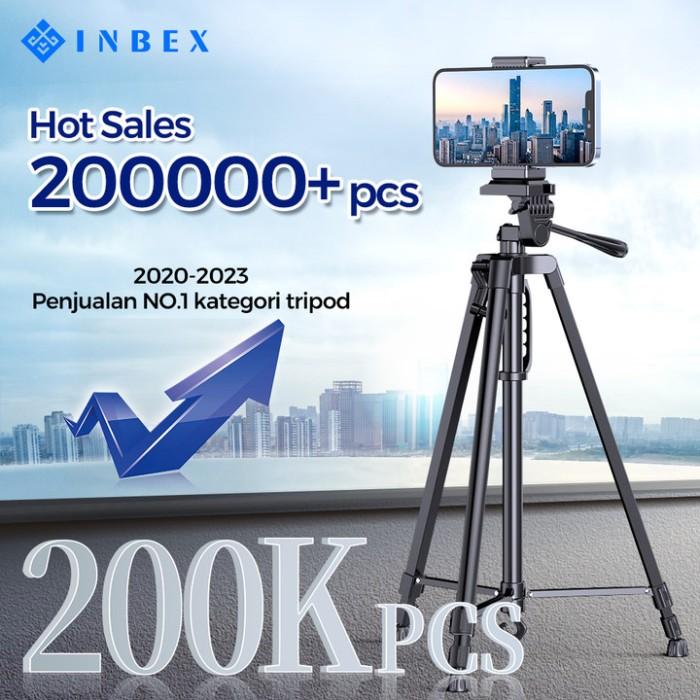Promo INBEX TF-3366 Tripod Kamera+ Carry Bag/133CM Rotation Tripod ...