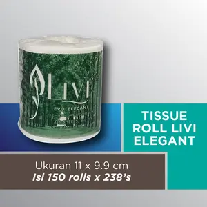 Tissue Roll Livi Elegant (Dgn Pembungkus)