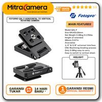 Gambar Fotopro QAL-F Horizontal to Vertical Rotating Camera dari Mitrakamera Kota Administrasi Jakarta Selatan 1 Tokopedia