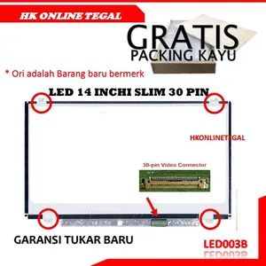Layar LCD LED Laptop Acer 14 Inchi Slim 30 Pin Ori