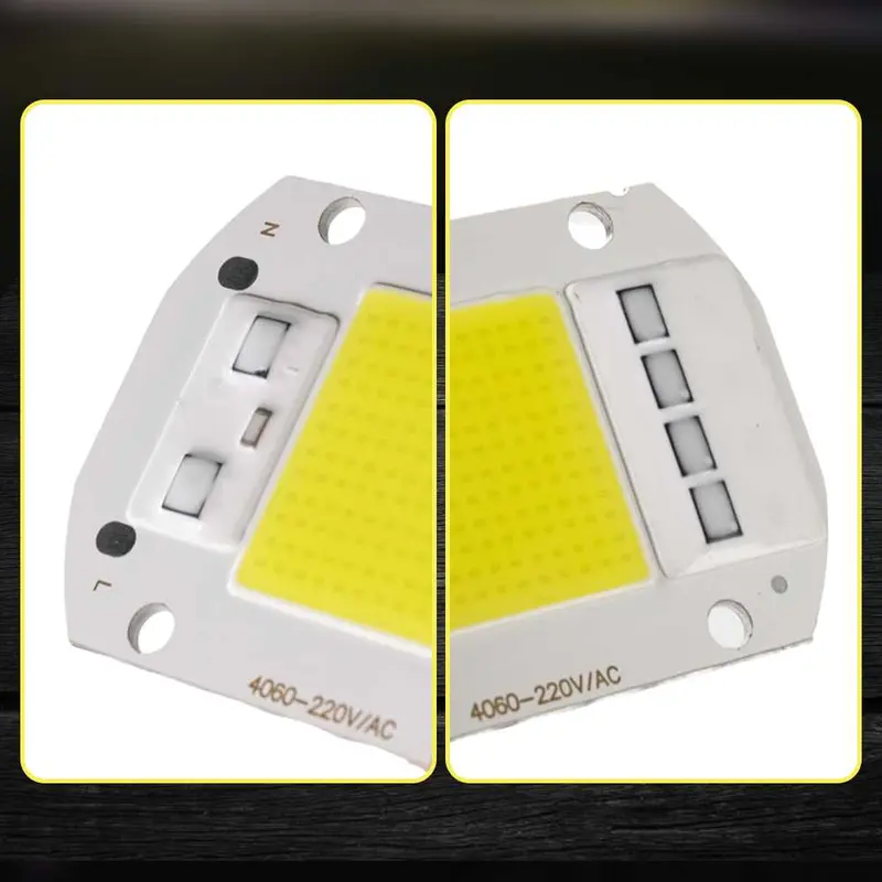 Chip LED Lampu COB Floodlight Spotlight 220V 50W Cool White & 20 W Warm White 4