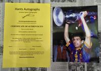 Gambar Foto Bertanda Tangan Pep Guardiola PEP001 Dengan Sertifikat Original Signed Photo dari CNC phoneshop Kota Administrasi Jakarta Pusat 2 Tokopedia