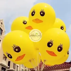 PACK ISI 100 - balon latex motif bebek / balon karet motif bebek
