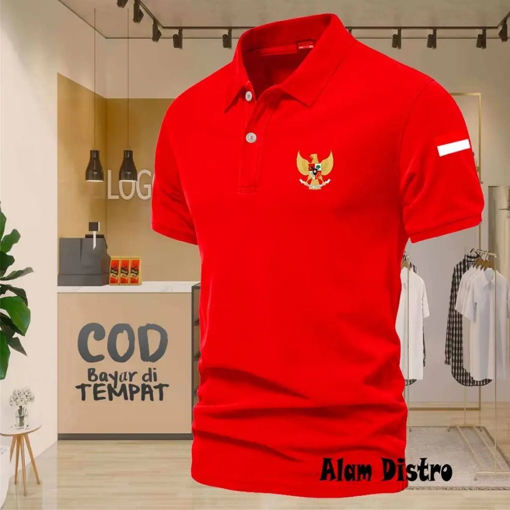 Kaos Polo GARUDA INDONESIA Lengan Pendek
