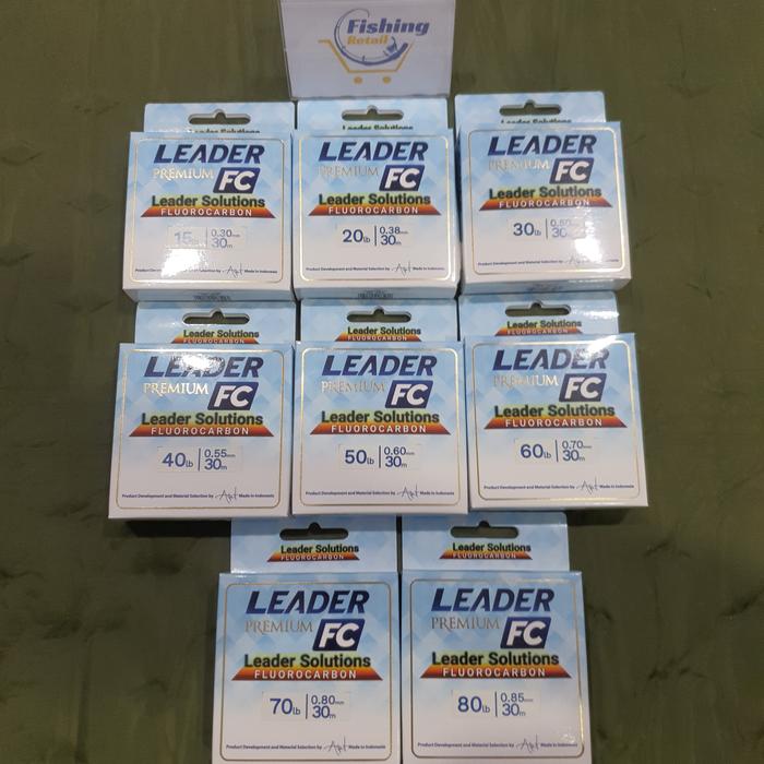Leader Mancing Jual SOLUTION LEADER - Leader FC Premium Fluorocarbon 100% Florocarbon ...