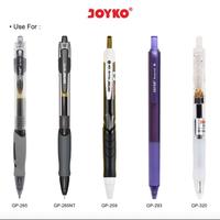 Gambar REFILL pulpen JOYKO GPR-267 0.5 hitam tinta gel isi ulang GP ATK0970JY dari Toko Online Jempol Kota Administrasi Jakarta Pusat 3 Tokopedia