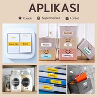 Gambar Niimbot B1/B21/B3S/B203/B21PRO/B31 Kertas Label Termal Dengan Pola Lucu Tahan Air Tahan Minyak Dan Tahan Sobek - Irisan Buah dari NIIMBOT Indonesia Kab. Tangerang 5 Tokopedia