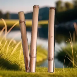 tongkat rotan panjang 1m, diameter 3cm