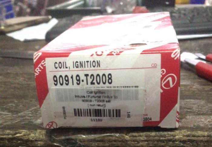 Gambar Coil Ignition Innova asli Toyota 90919-02260 (11189) dari Jasutra Motor Kab. Bekasi Tokopedia