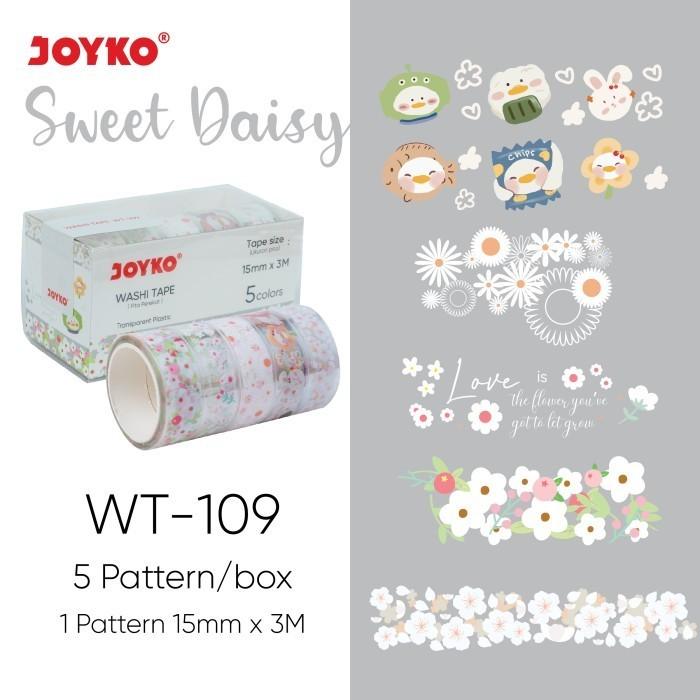 Gambar Joyko Washi Tape Set WT-107~109 | Pita Perekat - WT-107 dari Toko Prapatan_NEW Kota Administrasi Jakarta Timur 5 Tokopedia
