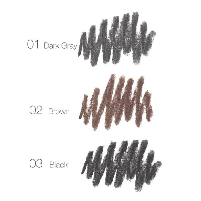 FOCALLURE Waterproof Long-Lasting Eyebrow Pencil FA18 - 3 Colours Shade 3