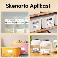 Gambar Kertas Label Termal Warna Anti Air Anti Minyak Anti Robek untuk Niimbot B1/B21/B3S/B203/B21PRO/B31 - Bulat Bergelombang‑34x34mm‑200 lembar dari NIIMBOT Indonesia Kab. Tangerang 4 Tokopedia