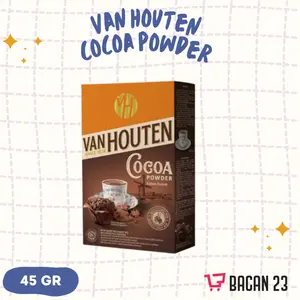 VanHouten Cocoa(45g) / Coklat Bubuk/ Bubuk Coklat / Bacan 23 - Bacan23