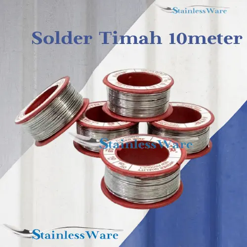 Timah Solder 10 Meter 0.8mm Harga untuk per 1roll